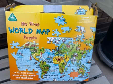 Photo of free World map jigsaw Early Learning Centre (Westbrook WA5) #1