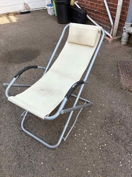 Photo of free Rocking garden chair (SG18 8PE) #1