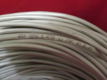 Photo of free Ethernet cable Cat 5e UTP bulk drum remnant. (Addiscombe CR0) #3