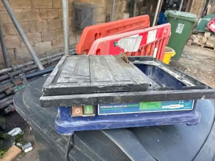 Photo of free Tile cutter sack trolley leaf blow (Shottle DE56) #1