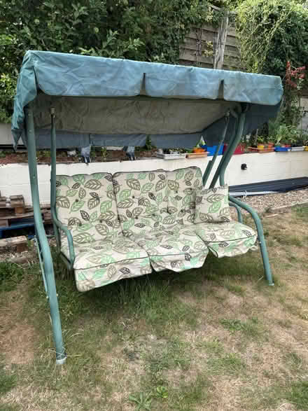 Photo of free 3 seater garden swing (Selsdon) #1