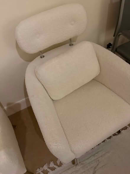 Photo of free Two teddy armchairs (Brook Green W14 0BP) #4