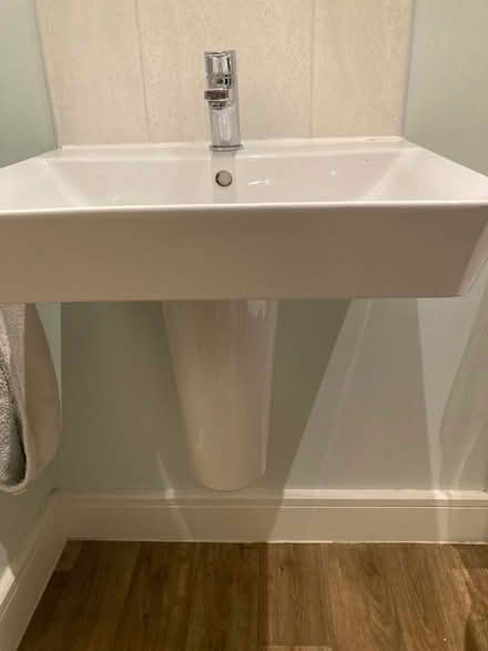 Photo of free Wall hanging bathroom sink (ST5 Baldwin's Gate) #1