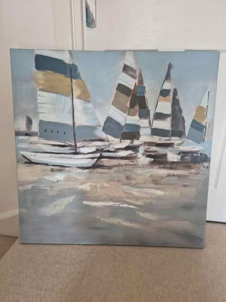 Photo of free Large canvas painting (Langford SG18) #1