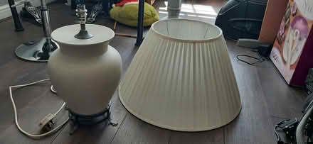 Photo of free lamp..shade 50cm dia (West byfleet KT14 6DZ) #1