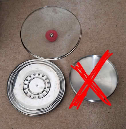 Photo of free Pot lids (South Acton) #2