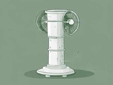 Photo of large tower or pedestal fan (Moor Allerton LS17) #1