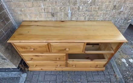 Photo of free Chest of Drawers (NOTE: Two Drawers Missing) (Lipson PL4) #2