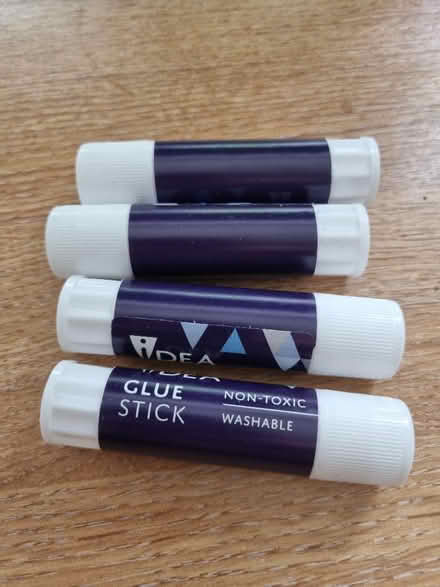 Photo of free 4 glue sticks. Unused (Alperton HA0) #1