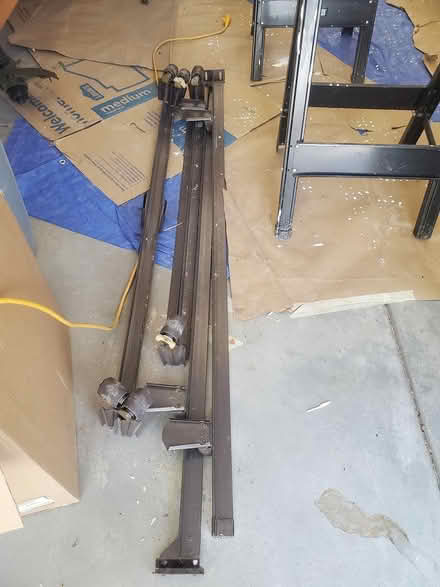 Photo of free Queen size bed frame (Nob Hill 80122) #1