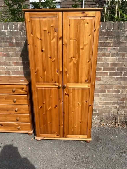Photo of free Pine wardrobe (Basingstoke) #3