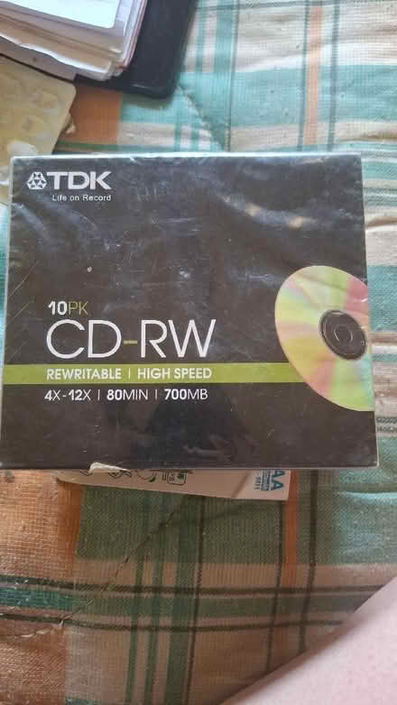 Photo of free cd-rw (Thamesmead SE28) #1