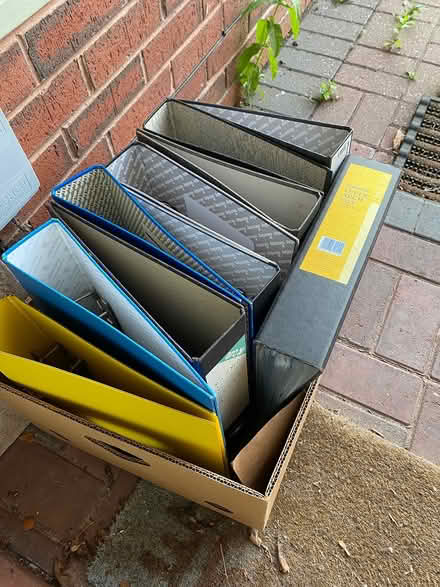 Photo of free Lever Arch Filing Folders (Northwich) #1