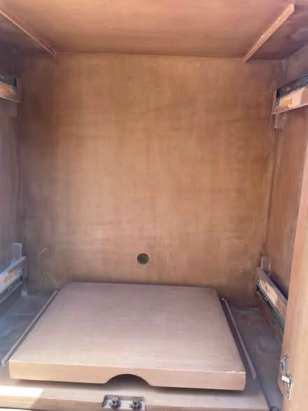 Photo of free Large wood Armoire (Rancho Mirage) #4