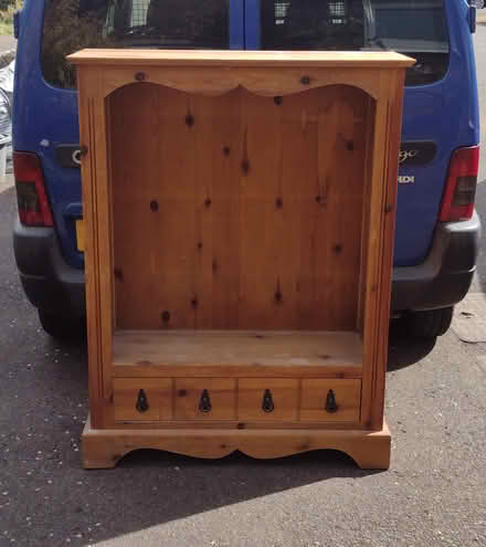 Photo of free Wooden shelving unit (Weston favell NN3) #1