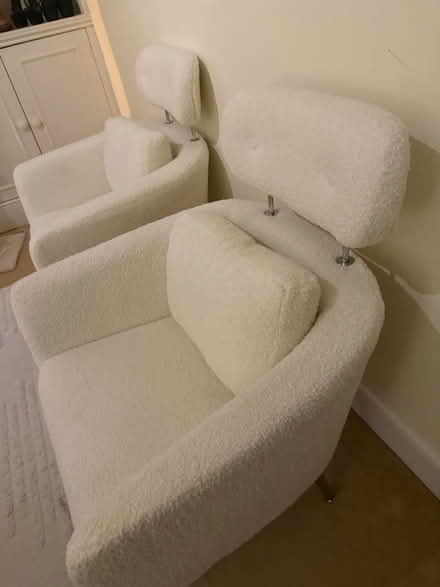 Photo of free Two teddy armchairs (Brook Green W14 0BP) #3