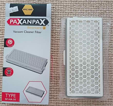 Photo of free Vacuum cleaner filter (SF-HA 50) (Nr centre Bishop's Stortford) #1