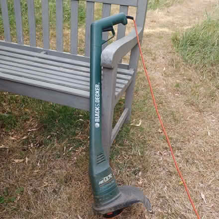 Photo of free Old but working Black & Decker electric strimmer (Binsey OX2) #1