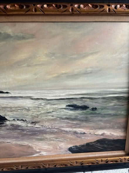 Photo of free ViINTAGE M. Gordon Bellamy Painting (Rego Park) #3