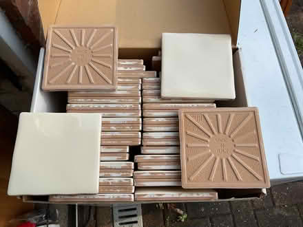 Photo of free Cream tiles (Devon Park, Bedford MK40 3) #1