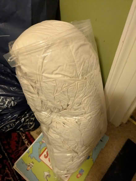 Photo of free Single feather duvet (Near Seaford station BN25) #1