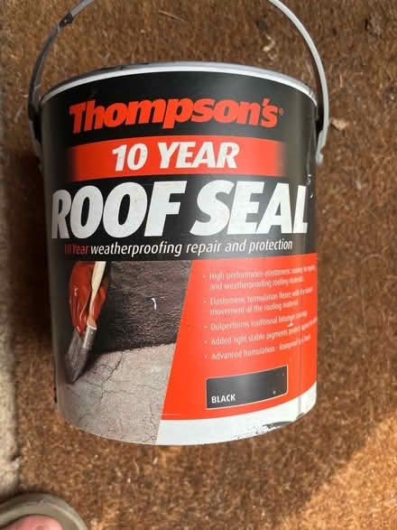 Photo of free Roof seal paint (Bournemouth BH9) #1