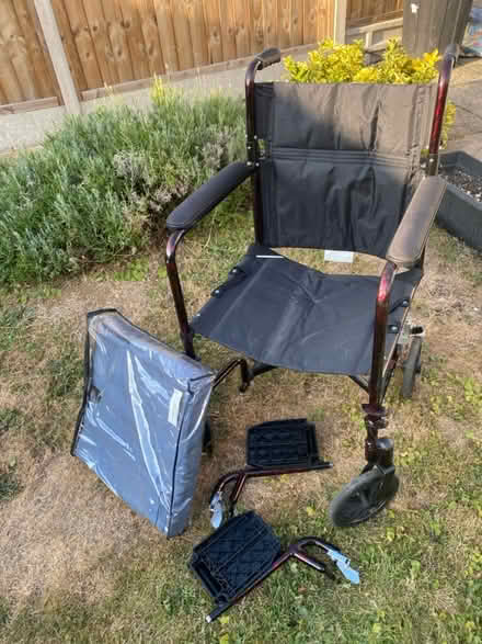 Photo of free Wheelchair with pad (South Ruislip HA4) #3