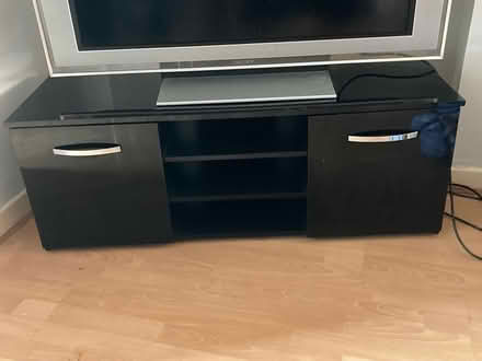 Photo of free Black tv unit (UB4 hayes) #2