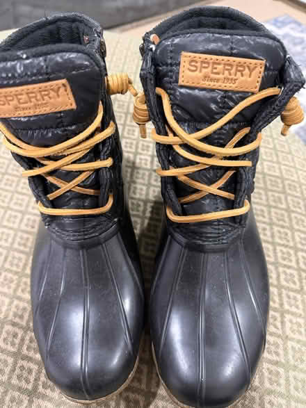 Photo of free Sperry Boots, Women, Size 8 (Wood Ridge) #1