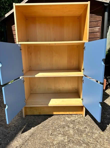 Photo of free IKEA blue fronted cabinet (Top Amersham HP6) #2
