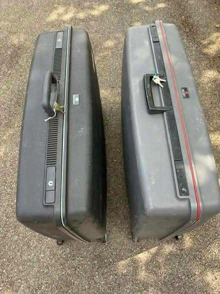 Photo of free 2 Large Delsey Suitcases (Sevenoaks TN13) #1