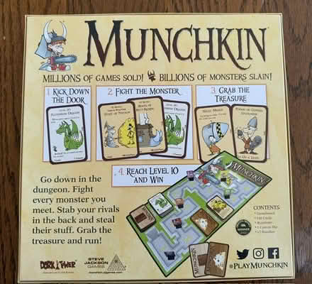 Photo of free Board Game - Munchkin Deluxe (Cupertino - DeAnza and 280) #2