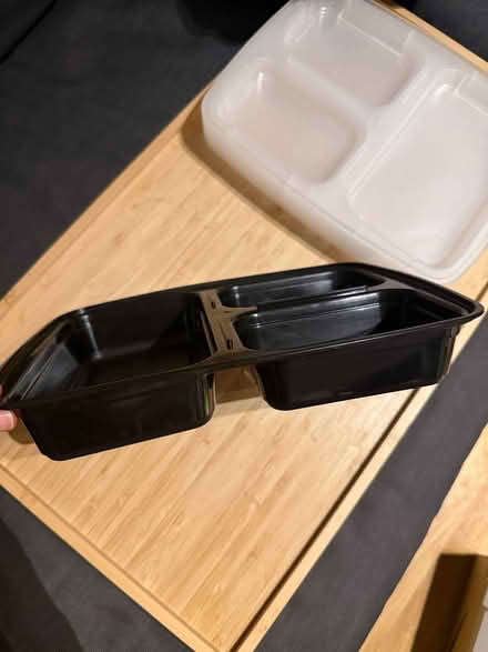 Photo of free Compartment Meal Prep Containers With Lids (Strand East E15) #2