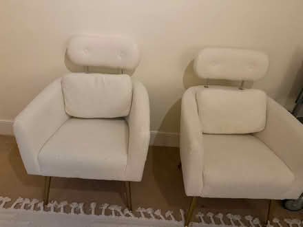 Photo of free Two teddy armchairs (Brook Green W14 0BP) #2