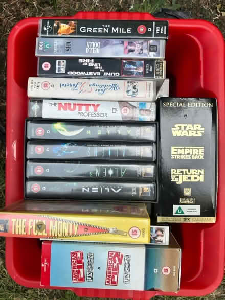 Photo of free Old VHS tapes (Wargrave RG10) #1