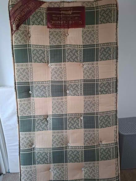 Photo of free Single Mattress orthopaedic has fire label (Seaside BN23) #1
