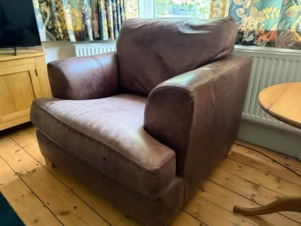 Photo of free Leather armchair (Elmers End BR3) #2