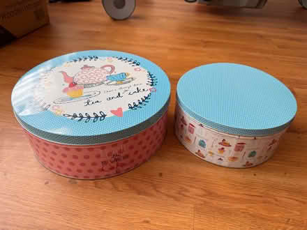 Photo of free 2 cake tins (Gosport PO12) #1