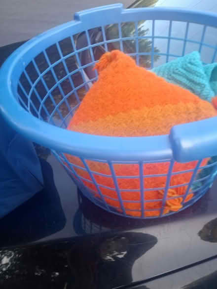 Photo of free small laundry basket/blanket/pilow (Peekskill, NY) #1