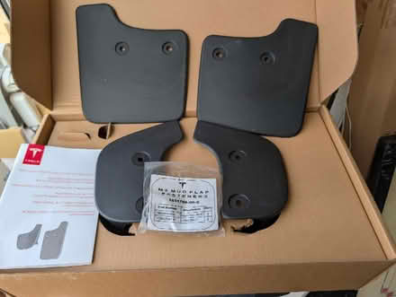 Photo of free Tesla Model 3 Mudflaps (Caversham RG4) #1