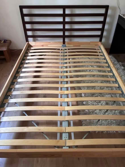Photo of free IKEA double bed (MK13 Bradwell) #3