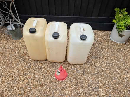 Photo of free Diesel drums x 3 (Camberley GU15) #1