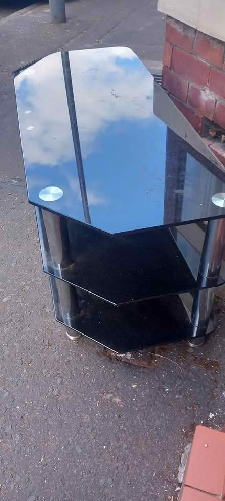 Photo of free T.v stand good condition (New barn lane OL11) #1