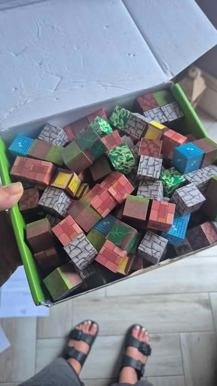 Photo of free Minecraft magnectic blocks (Bray.Meath Road) #1