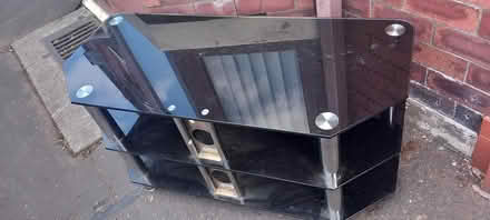 Photo of free T.v stand good condition (New barn lane OL11) #2