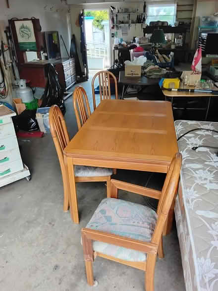Photo of free Table and 4 chairs (Little River) #1
