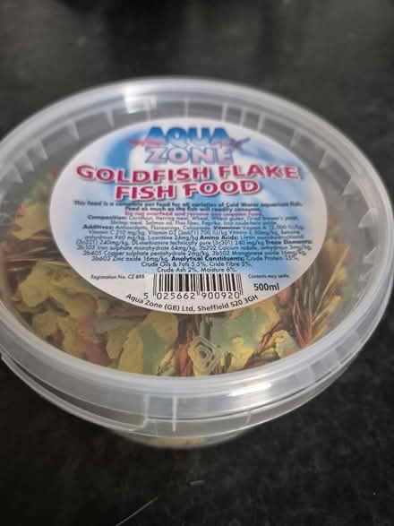 Photo of free Fish food (L35) #1