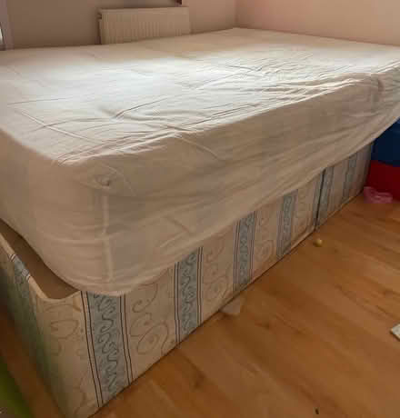 Photo of free Double bed with mattress (Acton Town) #1