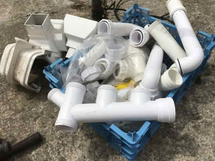 Photo of free Plumbing white plastic stuff (Innsworth GL3) #1