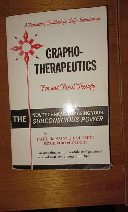 Photo of free book on graphotherapeutics (near Britannia Plaza) #1